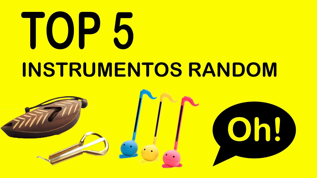 Random Instruments Brand ¡TOP 5 INSTRUMENTOS RANDOM DE AMAZON! - YouTube