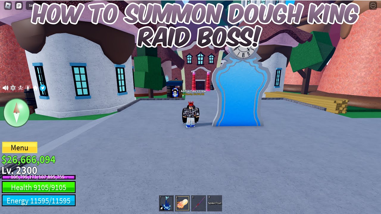 How to awaken Dough / Host Dough raids - Blox Fruits 