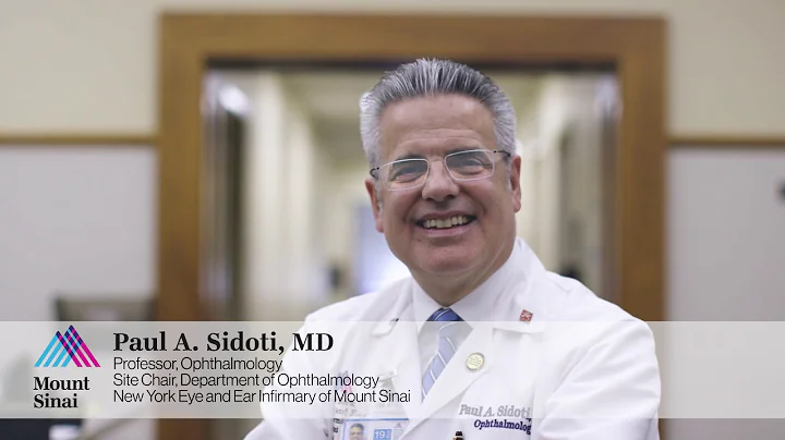 Paul Sidoti, MD: New York Eye and Ear Infirmary  i...
