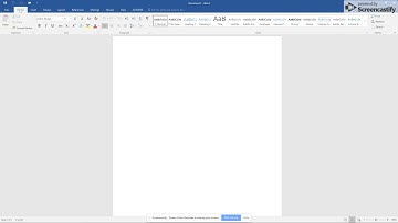 Word 2016 Lesson 1 Display Nonprinting Characters