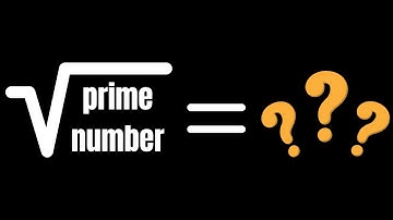 The Square Root of a Prime Number