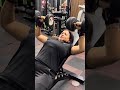 Dumbbell press 🔥#chest #gym #fitness #viral #chest ❤️