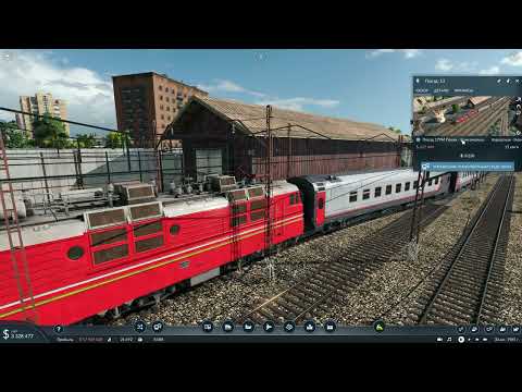 Видео: Обзор карты "Советская республика" для Transport fever 2