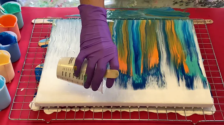 (3) Swipe technique on a 16x20 canvas