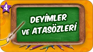 4. Sınıf Türkçe: Deyimler ve Atasözleri #2022