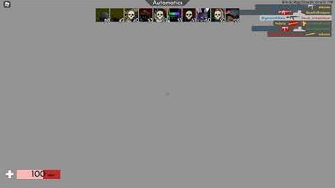 When you find a broken Arsenal server (Roblox)