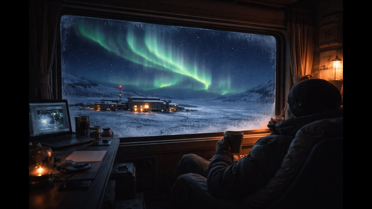 Fall Asleep Fast | Under the Polar Lights | Deep Sleep Story - YouTube
