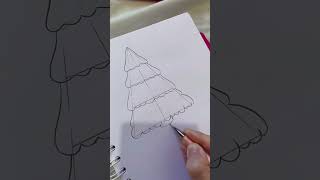 Como Desenhar Uma Árvore De Natal Em 30 Segundos Muito Fácil