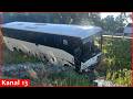 Police: Bus hits cars in Virginia, killing 5 people and injuring 34