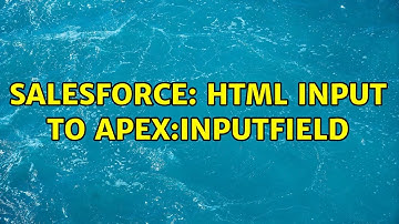 Salesforce: Html Input to apex:inputfield
