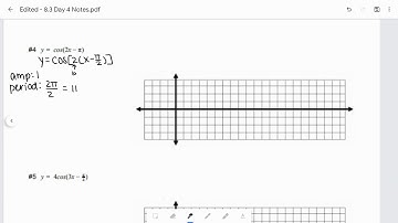 HPC Ch 8 Day 4 8.3 Sine & Cosine Graph Transformations