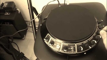 Synare 3 Synthdrum tested by Alliance Dub