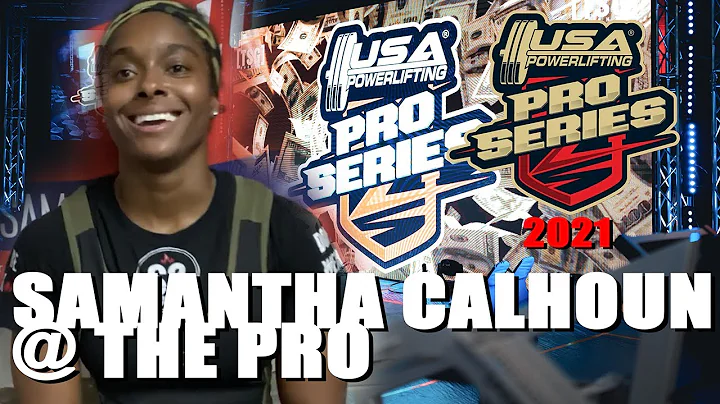 SAMANTHA CALHOUN 520kg TOTAL @ THE PRO | USA Power...