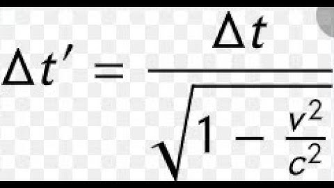 Derivation of Time Dilation