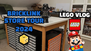 My Bricklink Store Tour 2024 | LEGO Vlog | Owning a Small Bricklink Store in 2024