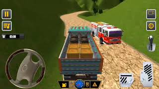 Indian truck cargo simulator 2021 new truck game :indian offroad cargo truck simulator 2021 gameplay screenshot 5