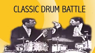 Buddy Rich VS Jerry Lewis: Hilarious Classic Drum Solo Battle - The World&#39;s Greatest Jazz Drummer