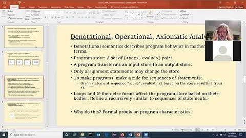 CS332 M06.2 Compilation: Semantic Analysis Live Lecture (2 of 2)