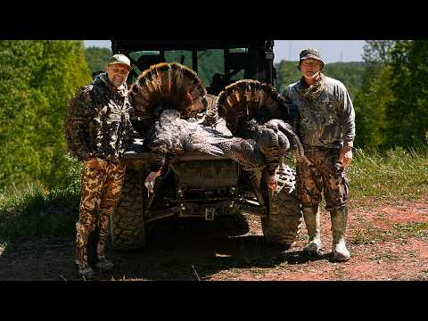 Turkey Camp Double!! These Birds Gobbled HARD