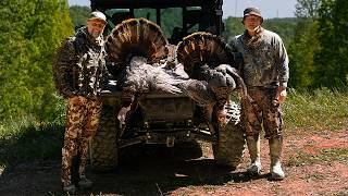 Turkey Camp Double!! These Birds Gobbled HARD