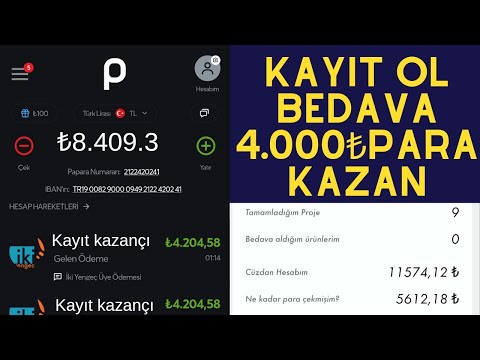 KAYIT OL BEDAVA 4.000₺ PARA KAZAN (PAPARA İLE PARA KAZANMA) - internetten para kazanma