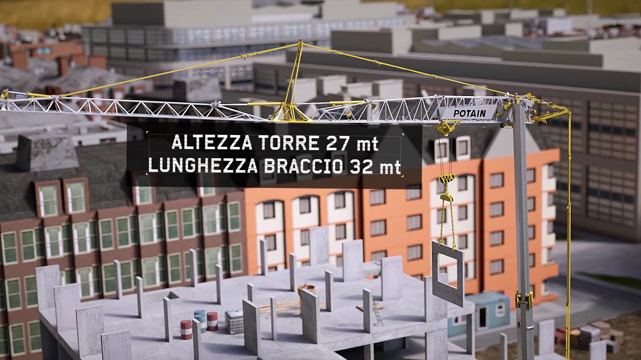 Hup 32-27 Potain - Ultra versatilità. Massimo profitto