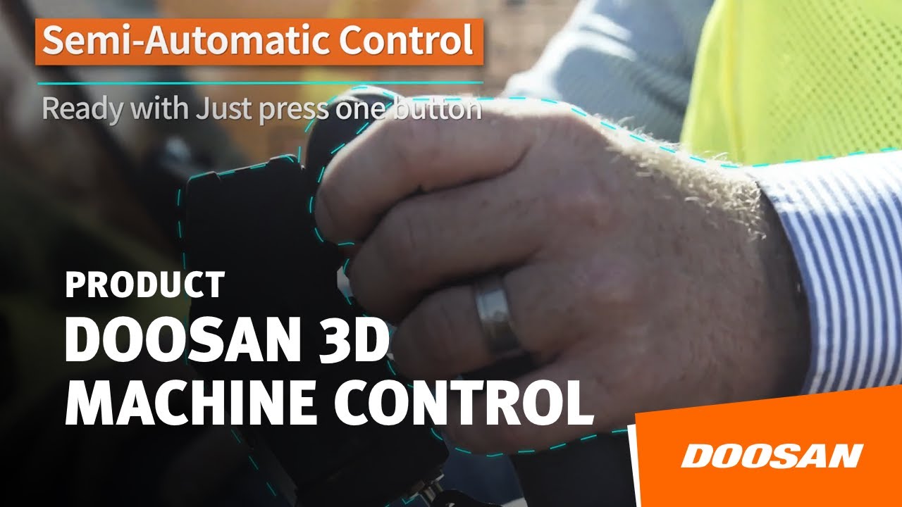 Doosan 3D Machine Control - YouTube