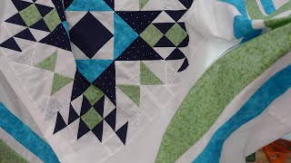 Barn Star Sampler - Inner Borders, Mitered Corners and Small Block Changes