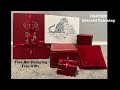 Cartier bracelet unboxing  free hot stamping