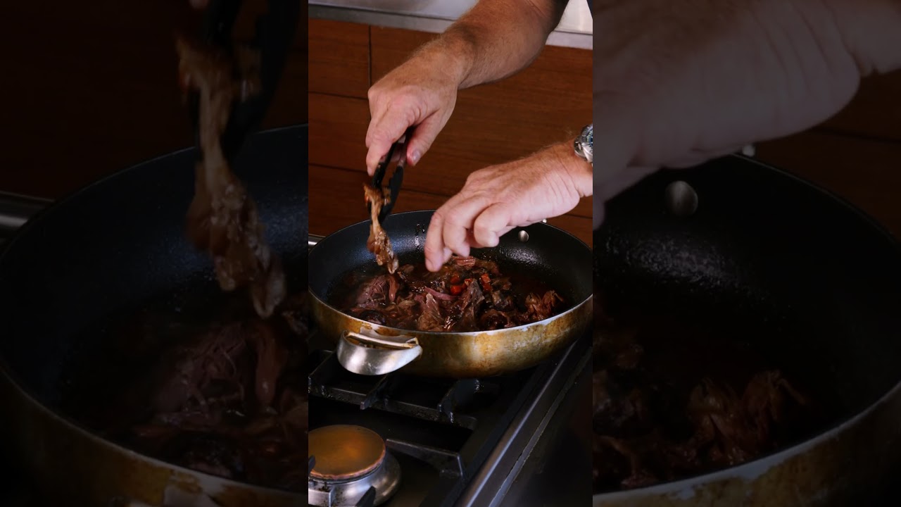 Beef shin ragu pappardelle, parmesan