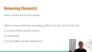 APCS ArrayList Remove and Iterators