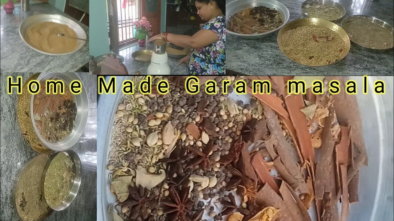 💁 How to make home made Garam masala Gunda 🌷🌷Priyanka odia vloggor । YouTube