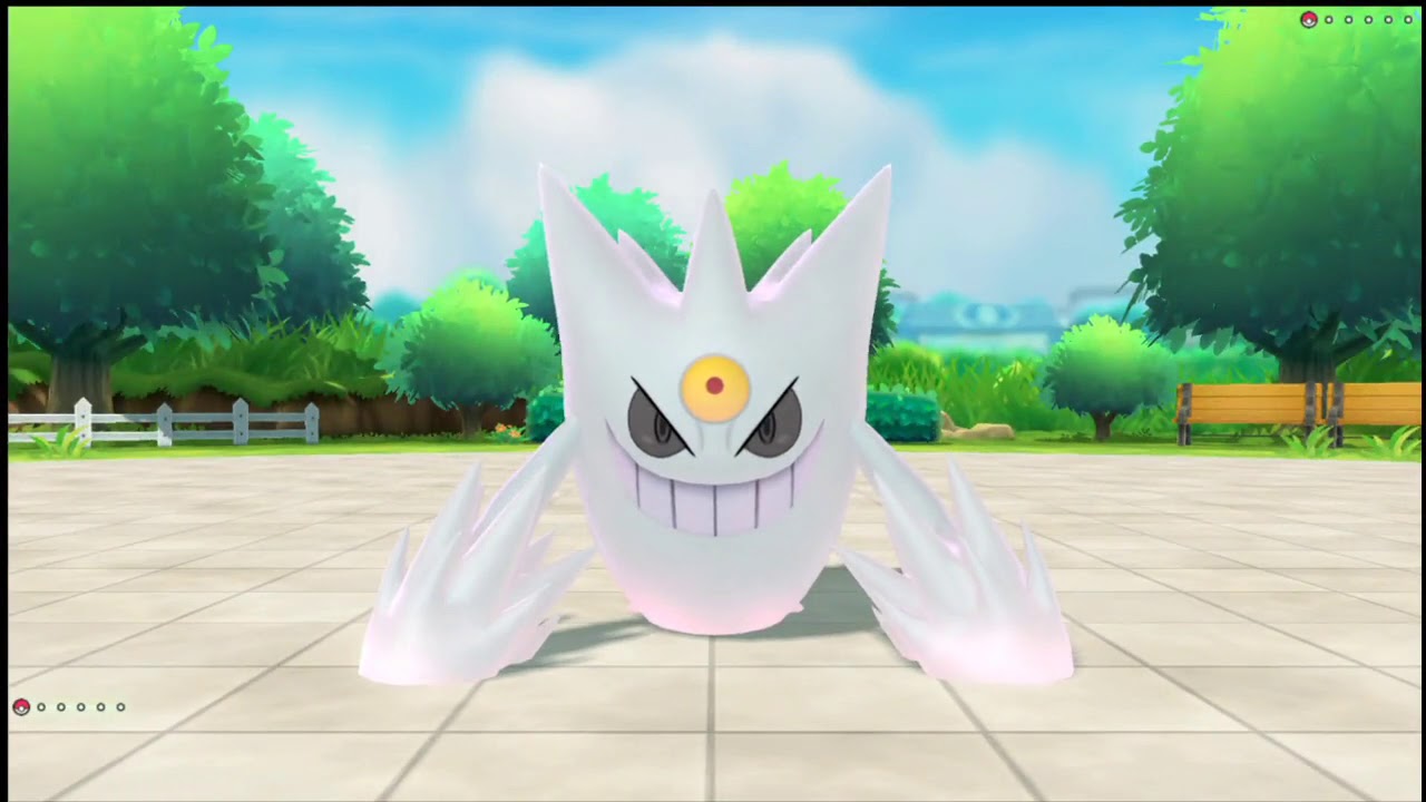 大師系列 色違mega耿鬼對戰大師耿鬼 Youtube