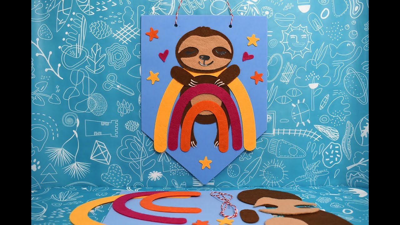 Carefree Sloth Craft | Ao and Tauri Crafts
