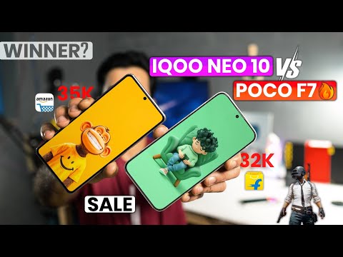 POCO F7 Vs iQOO Neo 10 Clear Winner 🏆 | Flipkart & Amazon Sale