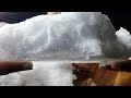 Very crunchy humidifier roof and tray pieces  iceeating asmr asmrice