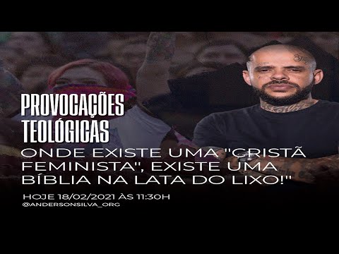 PROVOCAÇÕES TEOLÓGICAS #04 | ONDE EXISTE UMA "CRISTÂ FEMINISTA" EXISTE UMA BÍBLIA NA LATA DE LIXO!  - PROVOCAÇÕES TEOLÓGICAS #04 | ONDE EXISTE UMA "CRISTÂ FEMINISTA" EXISTE UMA BÍBLIA NA LATA DE LIXO! 