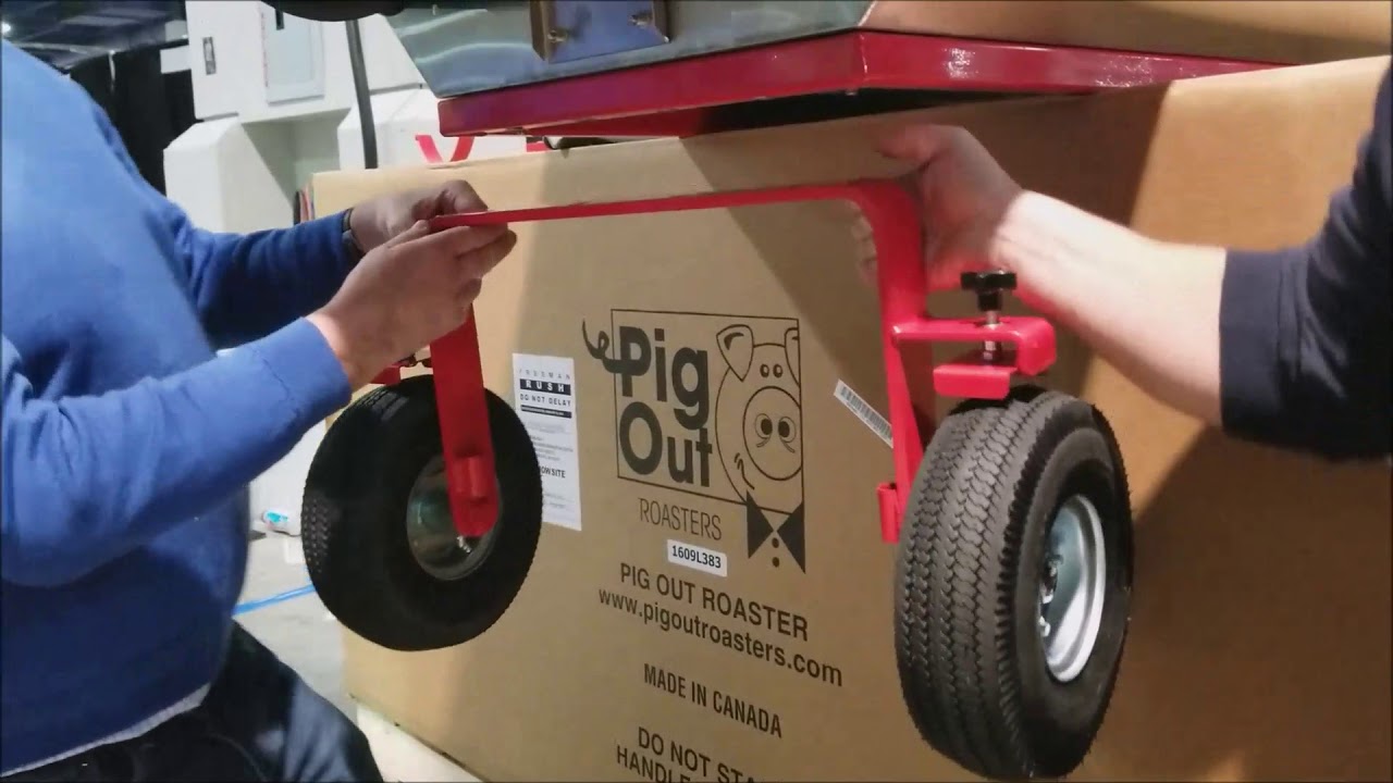 PigOut Roaster Unboxing and Assembly