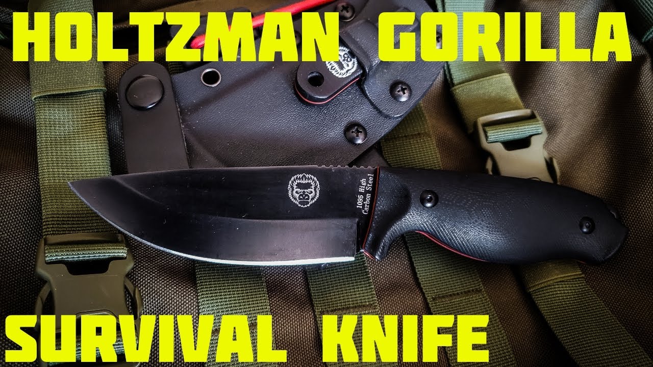 Holtzman Gorilla Survival Knife Bushcraft Tools YouTube
