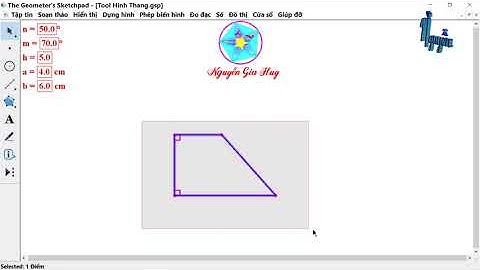 [GSP 5.0] Hướng Dẫn Sử Dung Tool Hình Thang (Tứ Giác Đặc Biệt)