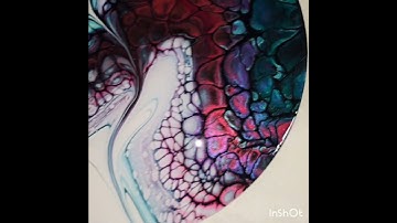 Resined Result of Video 280 | #shorts #acrylicpouring #Colourarte #sheleeart #swipe