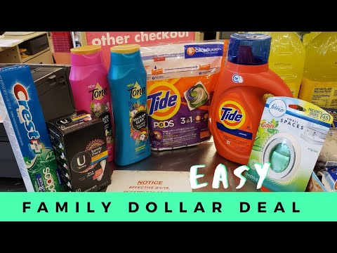 Family Dollar Easy Digital Coupon Deal! - YouTube