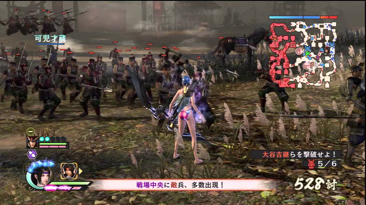 戦国無双4 稲姫 レア武器 関ヶ原の戦い Youtube