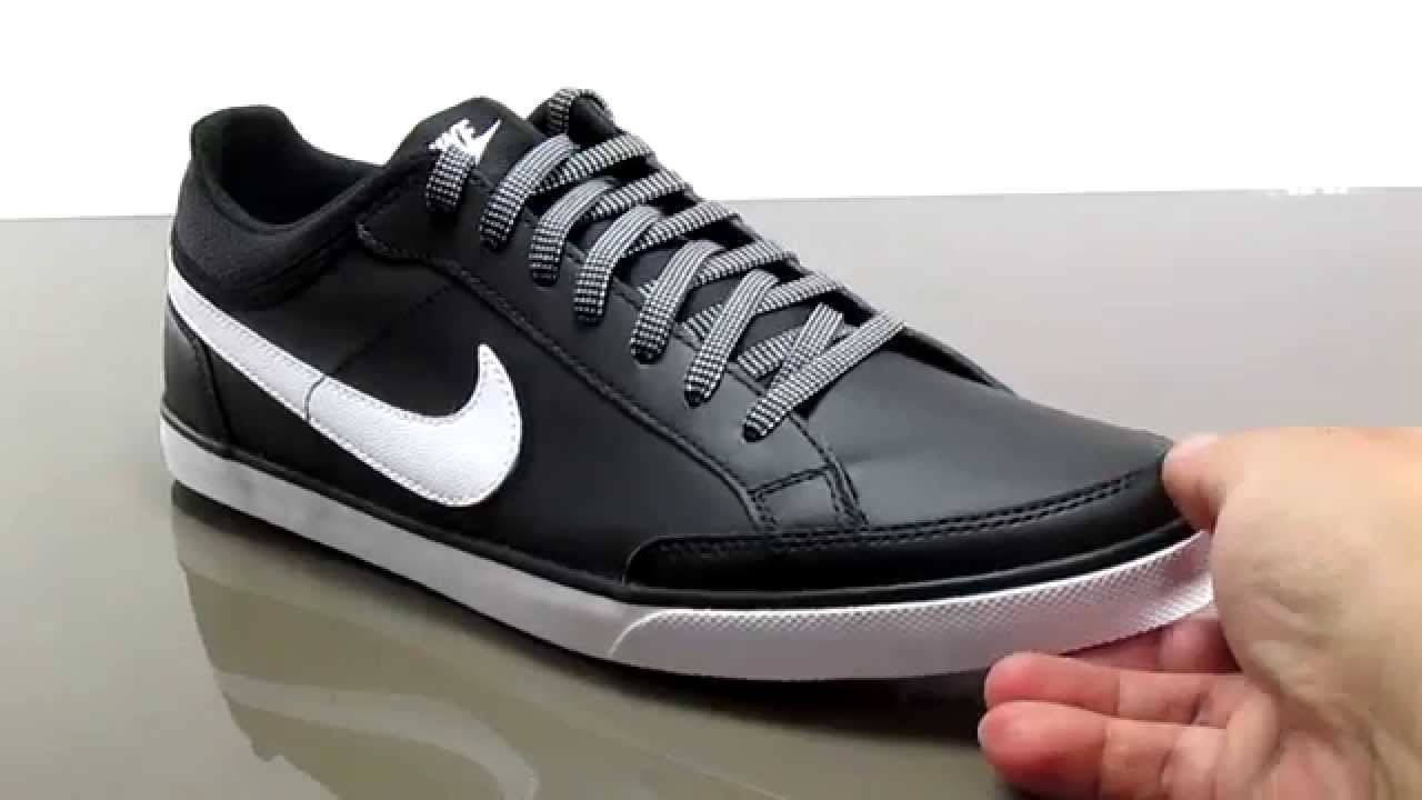 sentido común hombro sarcoma Nike Capri 3 Low Leather 579622-011 neodeporte.com.pe - YouTube