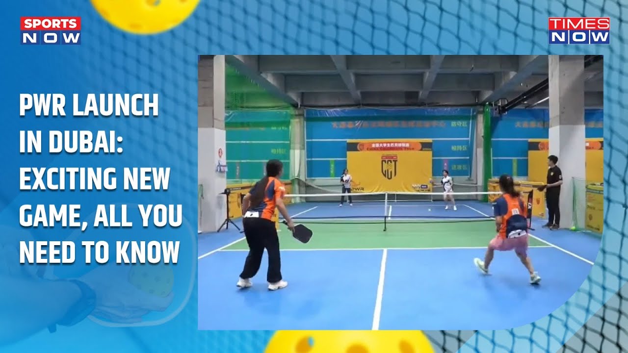 Pickleball World Rankings Launch In Dubai PWR World Series, Tour Set To Take Over Racquet