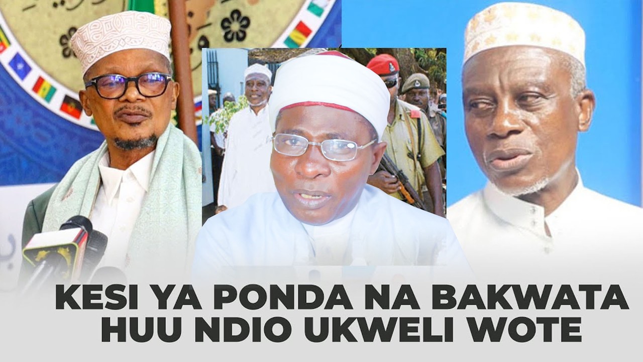 SABABU HIZI BAKWATA NDIO MANA ILISHTAKIWA NA SHEIKH PONDA-SHEIKH HUSSEIN ISMAIL