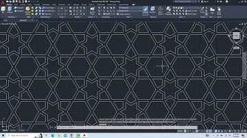 AutoCAD Arabic Islamic Style Pattern for CNC Router and Laser Cutting Jali - QasimCAD