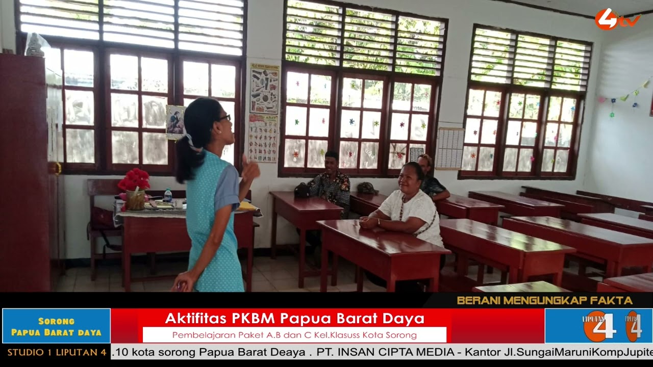 pembelajaran Paket A B san C  Kelurahan Klasus Kota Sorong