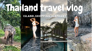 THAILAND TRAVEL VLOG: PHI PHI ISLAND, SHOPPING, ELEPHANT VISIT AND RESTAURANT VISIT