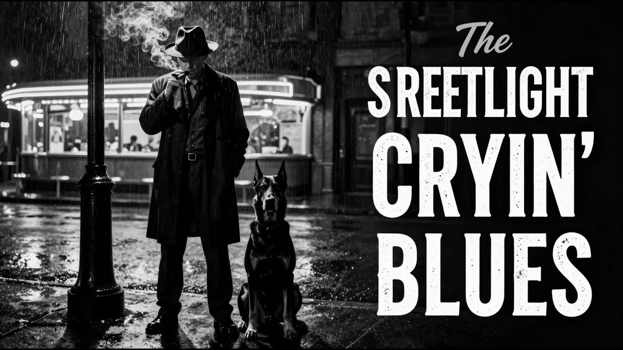 Streetlight Cryin’ Blues | Rain, Smoke & Empty Streets